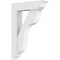 Ekena Millwork Standard Carmel Architectural Grade PVC Bracket With Traditional Ends, 3"W x 16"D x 22"H BKTP03X16X22CAR01 - alternate 1